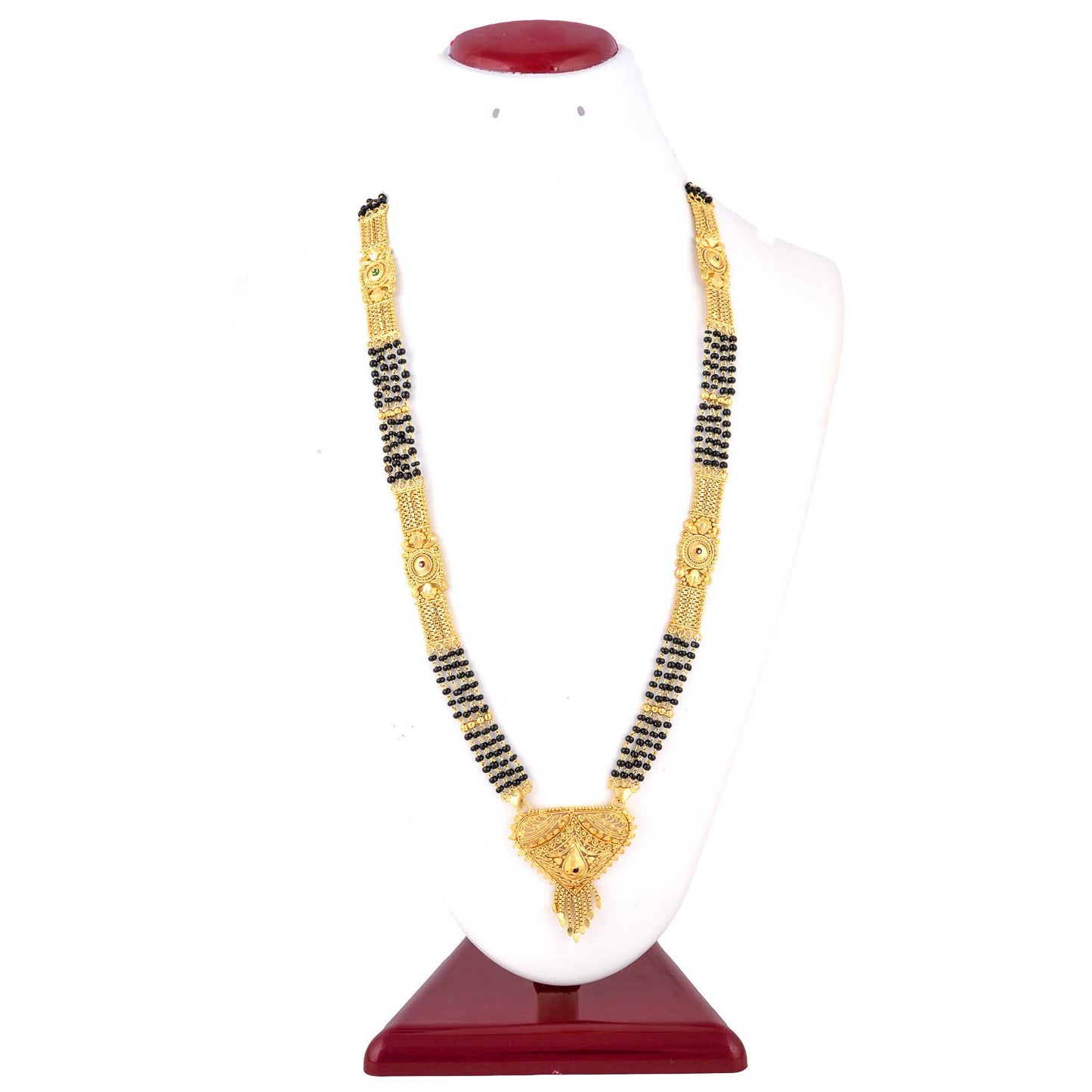 Gold Plated Classic Design Mangalsutra with tassel