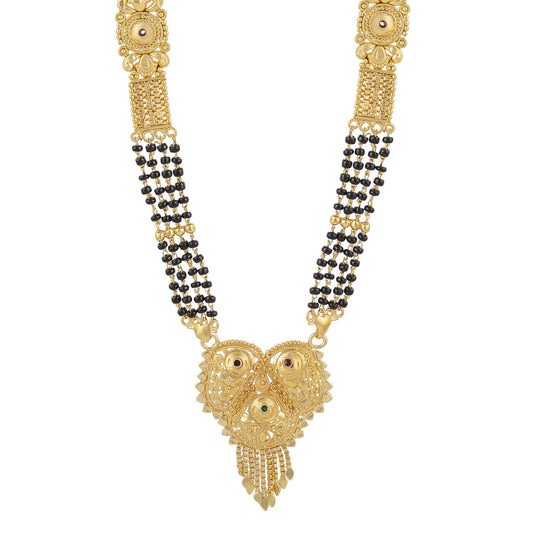 Gold Plated Classic Design Mangalsutra with tassel