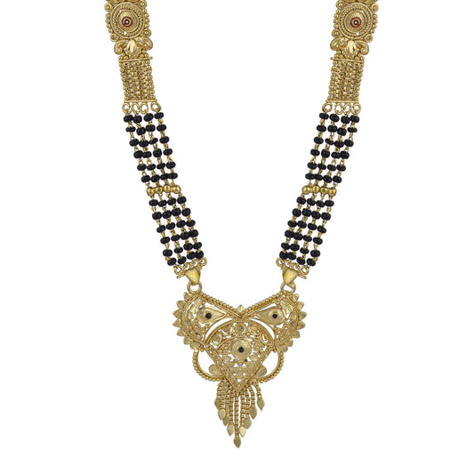 Gold Plated Classic Design Mangalsutra with tassel