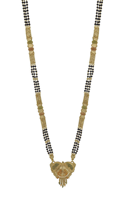 Gold Plated Classic Design Mangalsutra with tassel