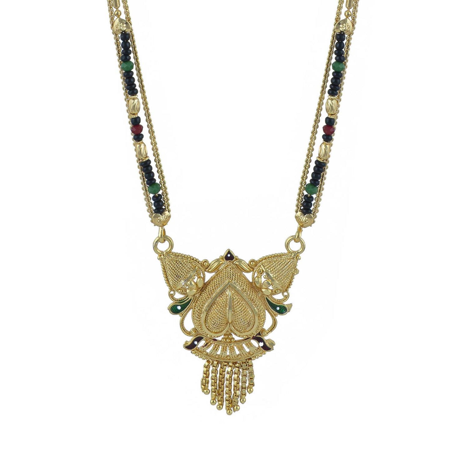 Gold Plated Classic Design Mangalsutra with tassel