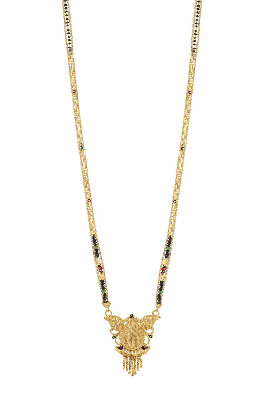 Gold Plated Classic Design Mangalsutra with tassel