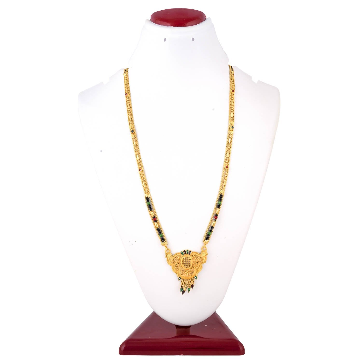 Gold Plated Classic Design Mangalsutra with tassel