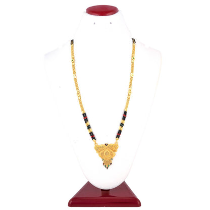 Gold Plated Classic Design Mangalsutra with tassel