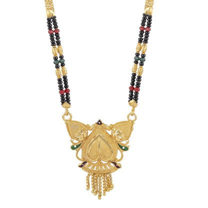 Gold Plated Classic Design Mangalsutra with tassel