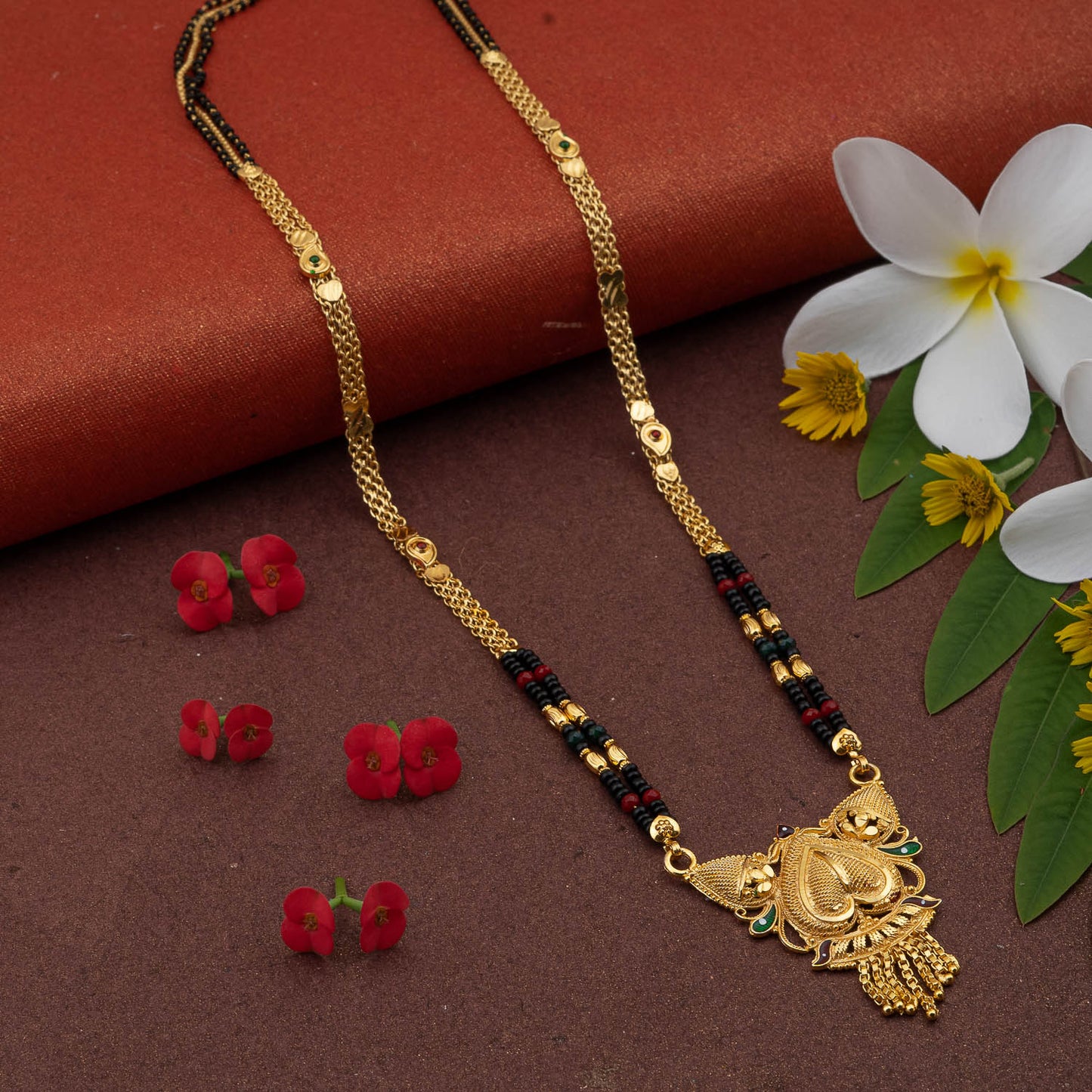 Gold Plated Classic Design Mangalsutra with tassel