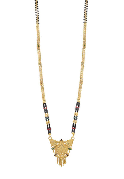 Gold Plated Classic Design Mangalsutra with tassel