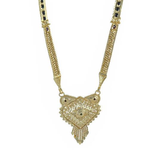 Gold Plated Classic Design Mangalsutra with tassel