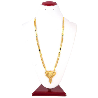 Gold Plated Classic Design Mangalsutra with tassel