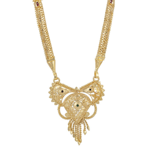 Gold Plated Classic Design Mangalsutra with tassel