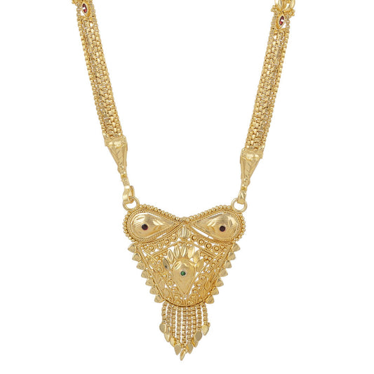 Gold Plated Classic Design Mangalsutra with tassel