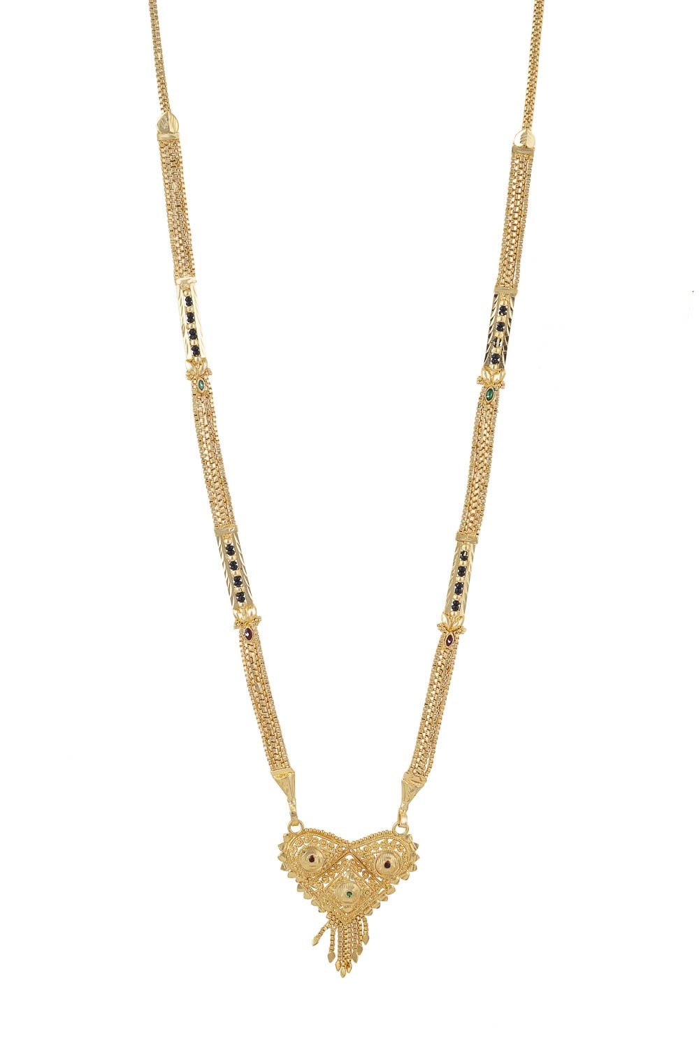 Gold Plated Classic Design Mangalsutra with tassel