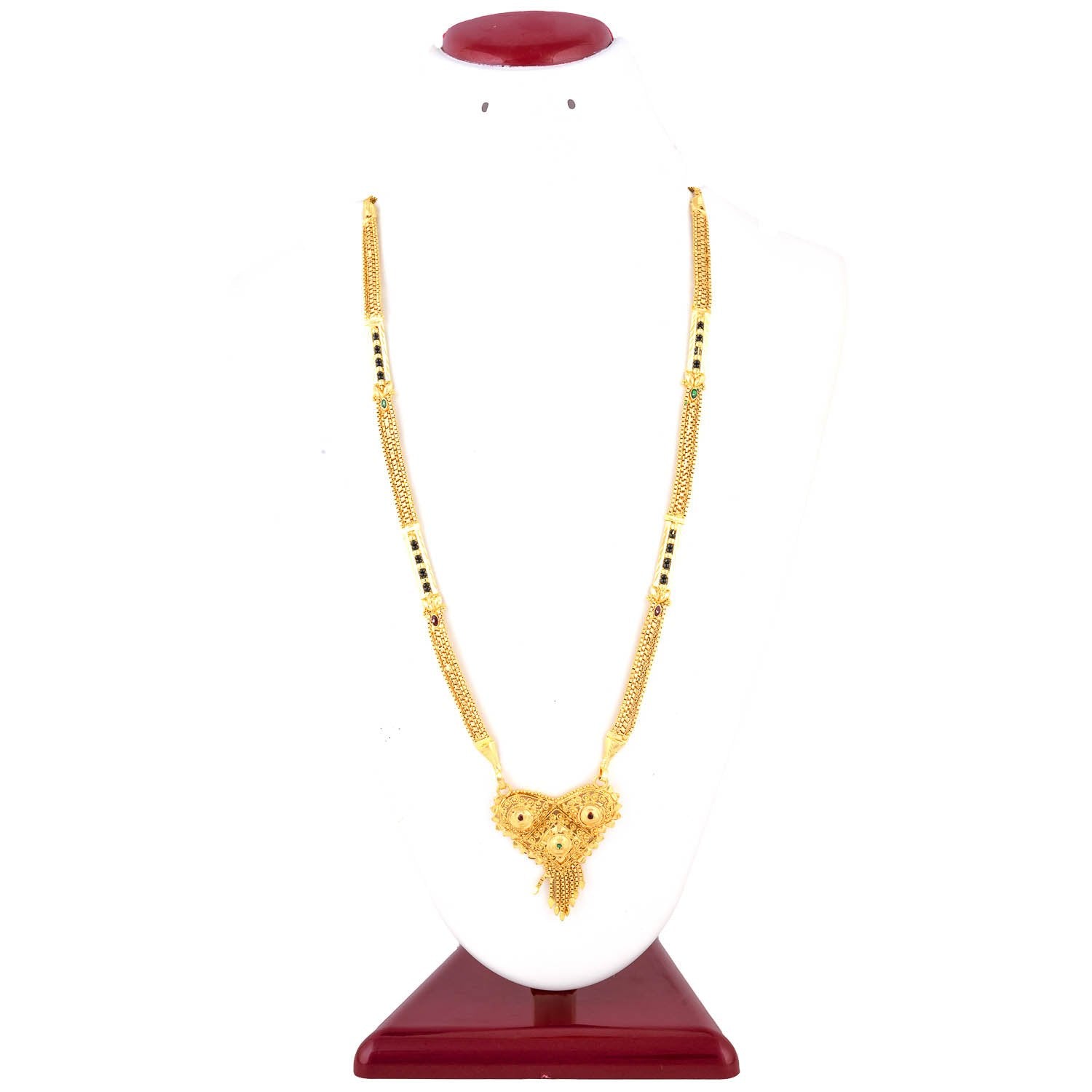 Gold Plated Classic Design Mangalsutra with tassel