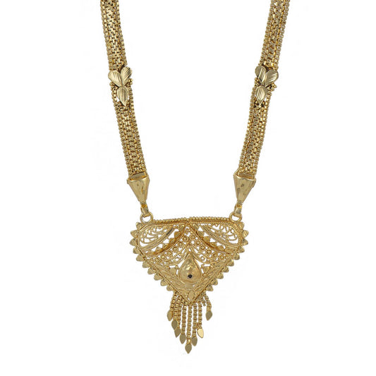 Gold Plated Classic Design Mangalsutra with tassel