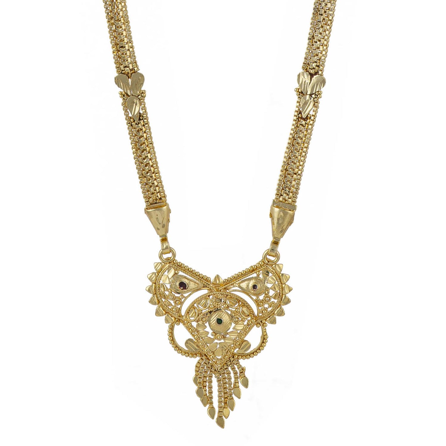 Gold Plated Classic Design Mangalsutra with tassel