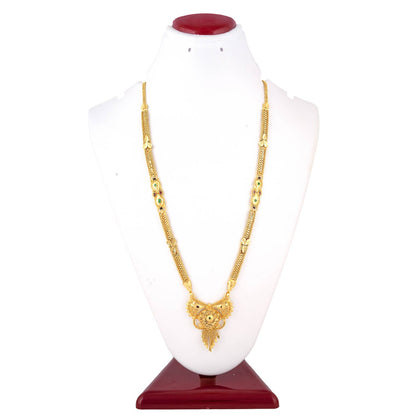 Gold Plated Classic Design Mangalsutra with tassel