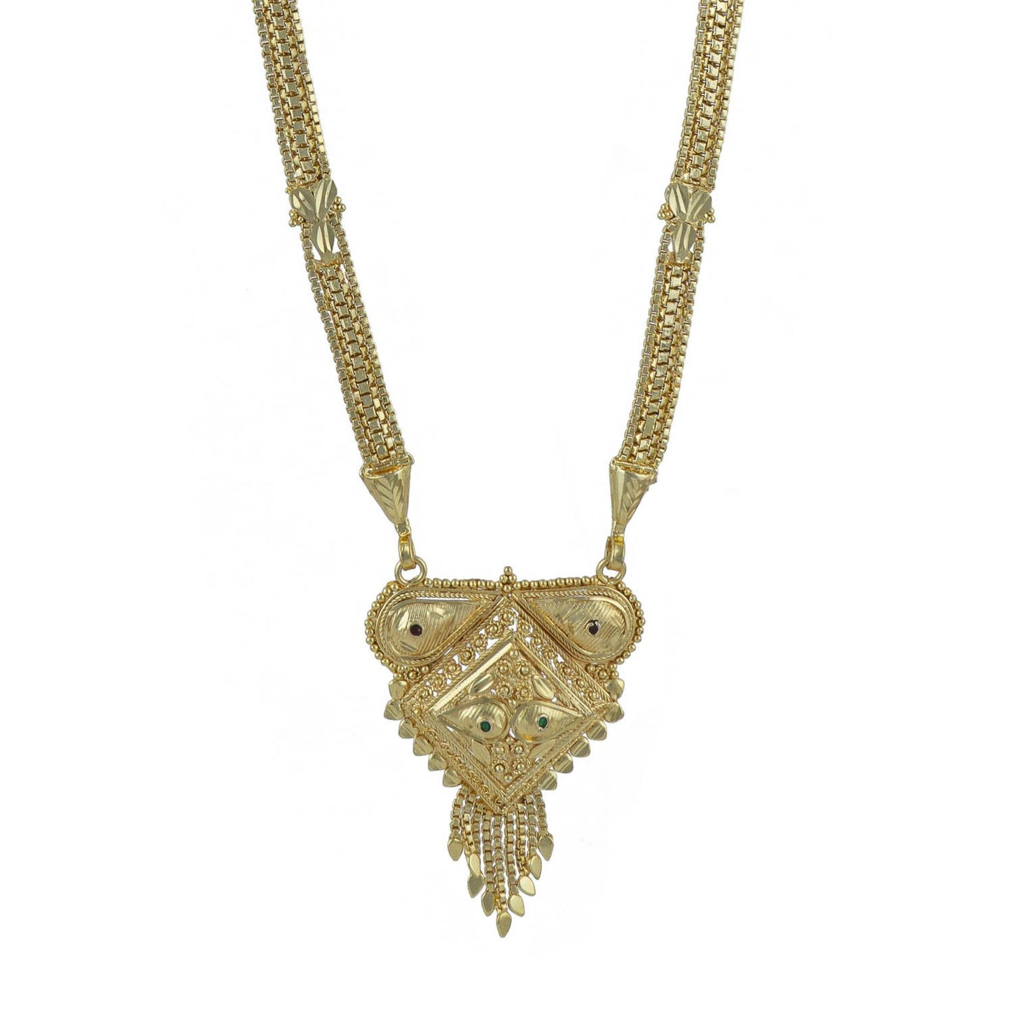 Gold Plated Classic Design Mangalsutra with tassel