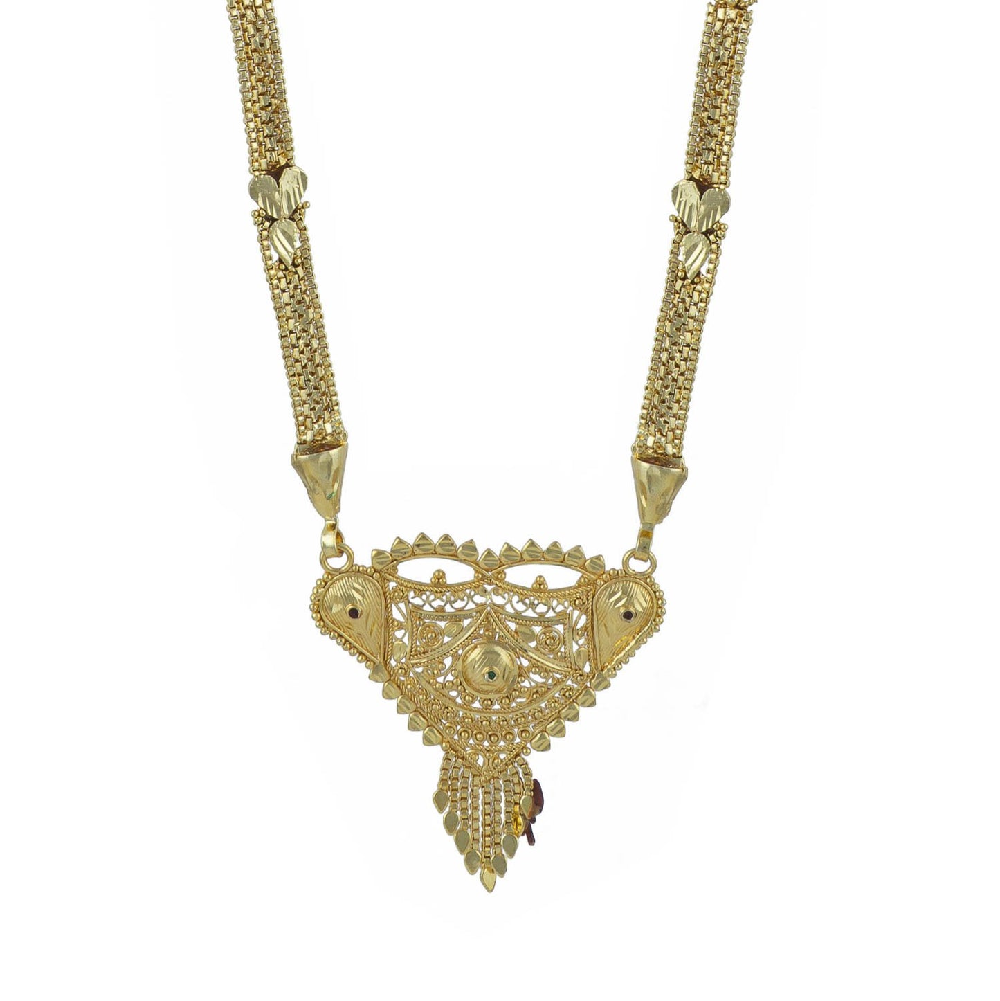 Gold Plated Classic Design Mangalsutra with tassel