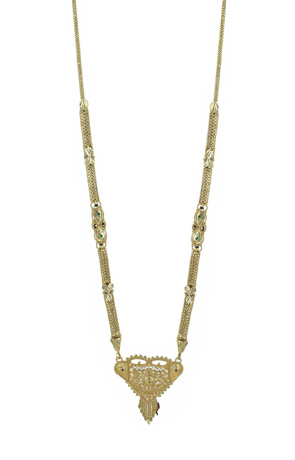 Gold Plated Classic Design Mangalsutra with tassel