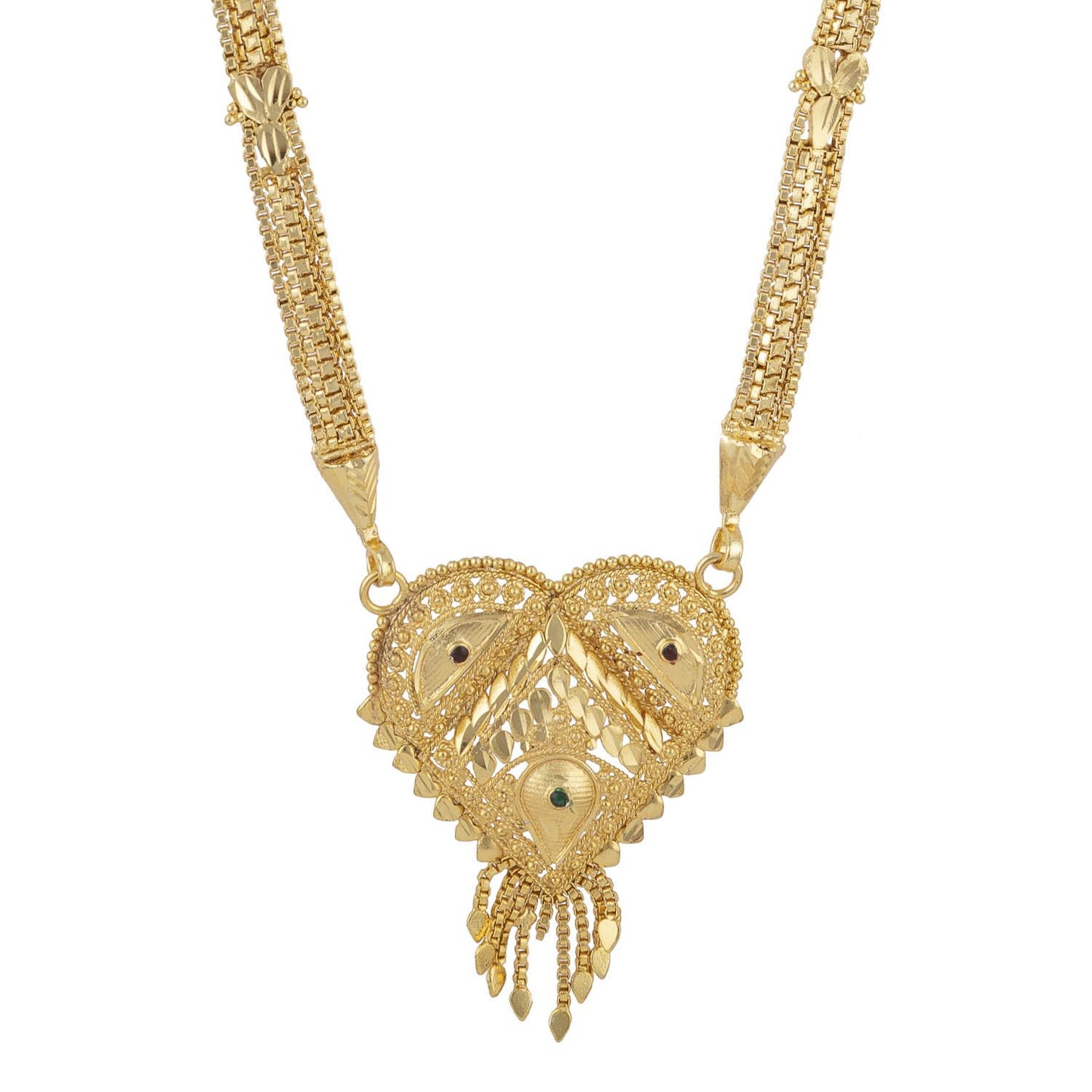 Gold Plated Classic Design Mangalsutra with tassel