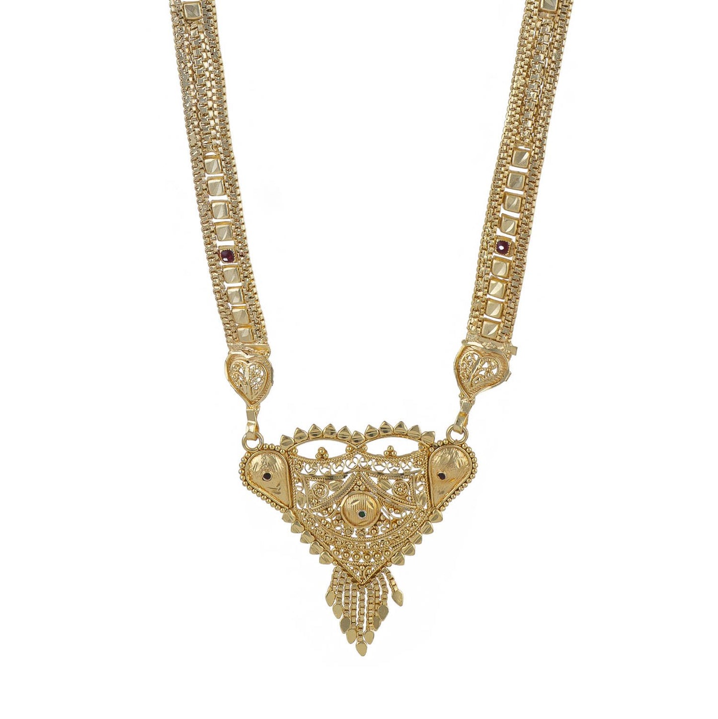 Gold Plated Classic Design Mangalsutra with tassel