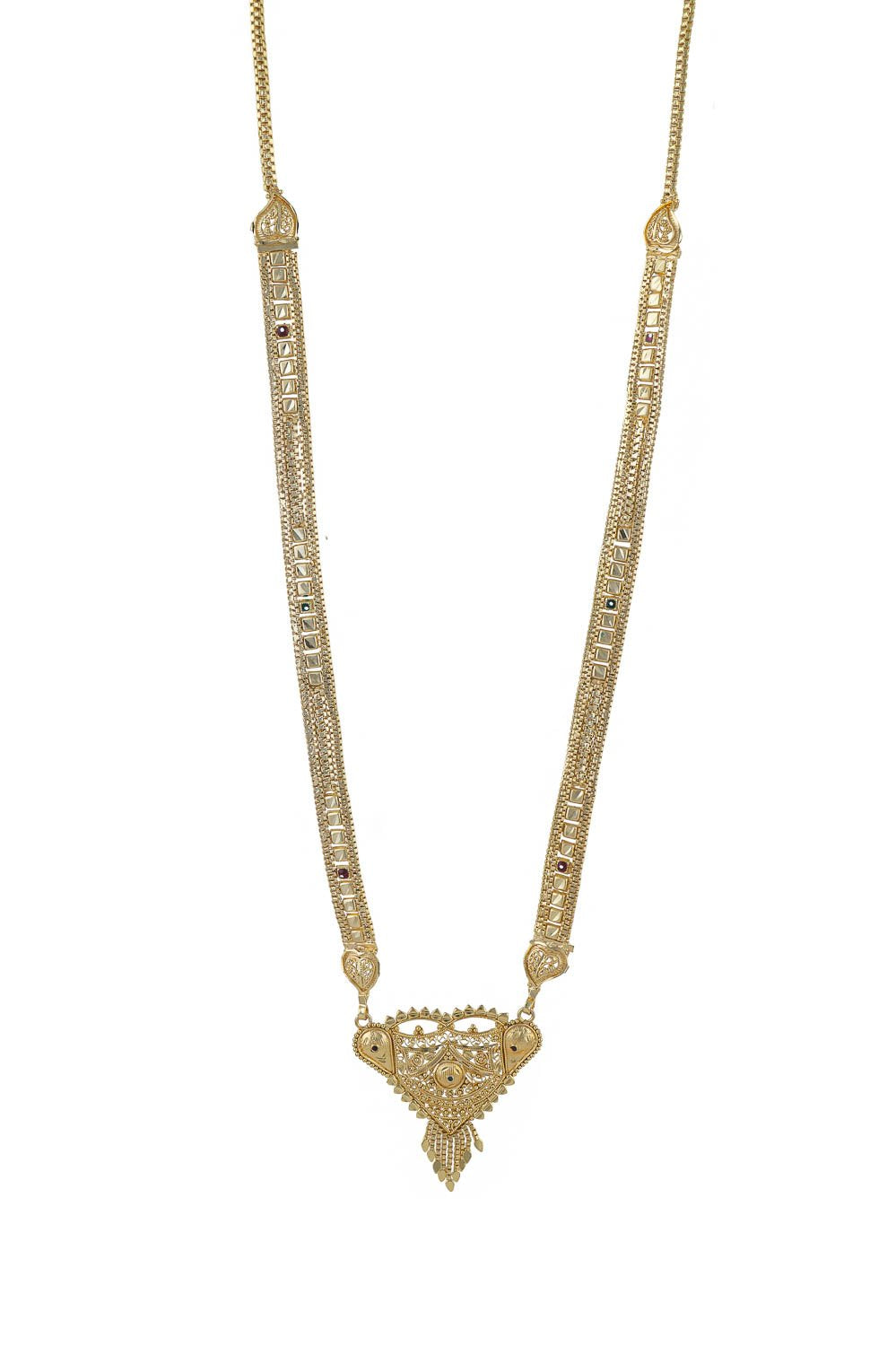 Gold Plated Classic Design Mangalsutra with tassel