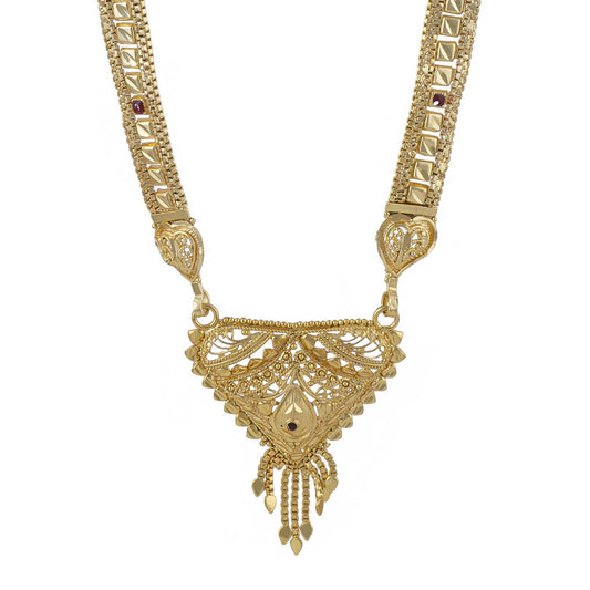 Gold Plated Classic Design Mangalsutra with tassel