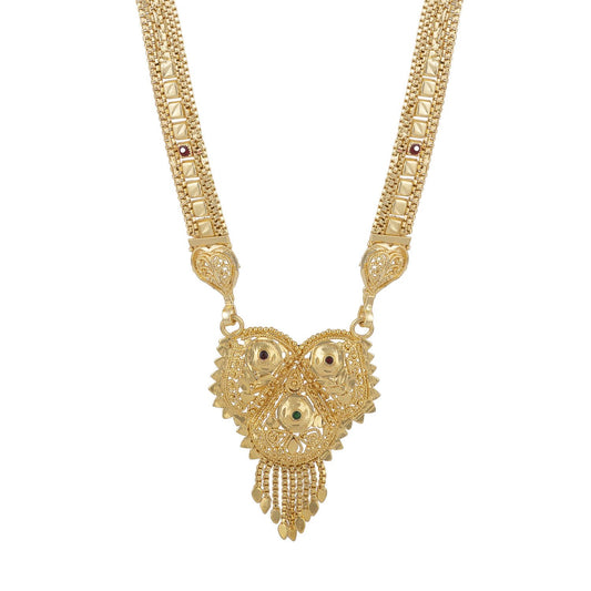 Gold Plated Classic Design Mangalsutra with tassel