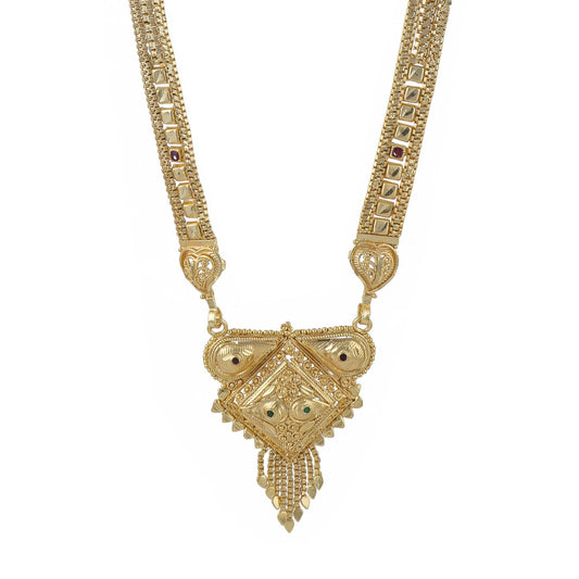 Gold Plated Classic Design Mangalsutra with tassel