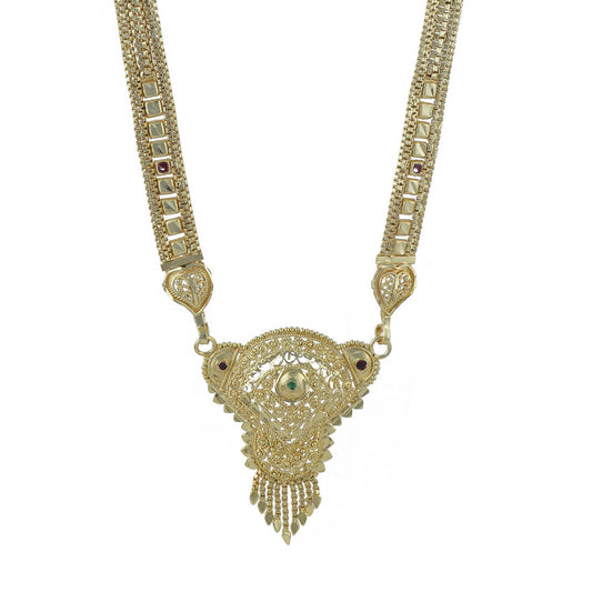 Gold Plated Classic Design Mangalsutra with tassel