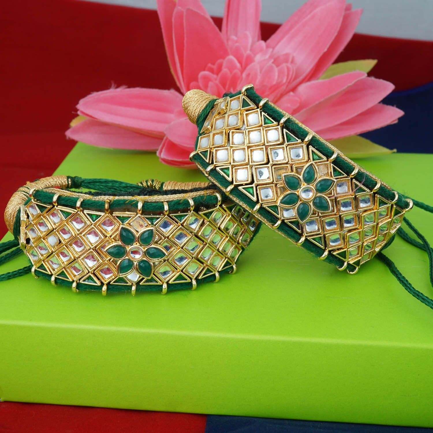 Royal Rajputi Punsi Pocchi Hand Bracelet