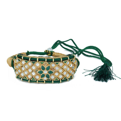 Royal Rajputi Punsi Pocchi Hand Bracelet