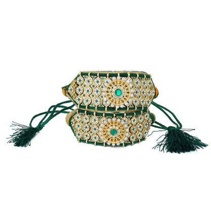 Royal Rajputi Punsi Pocchi Hand Bracelet