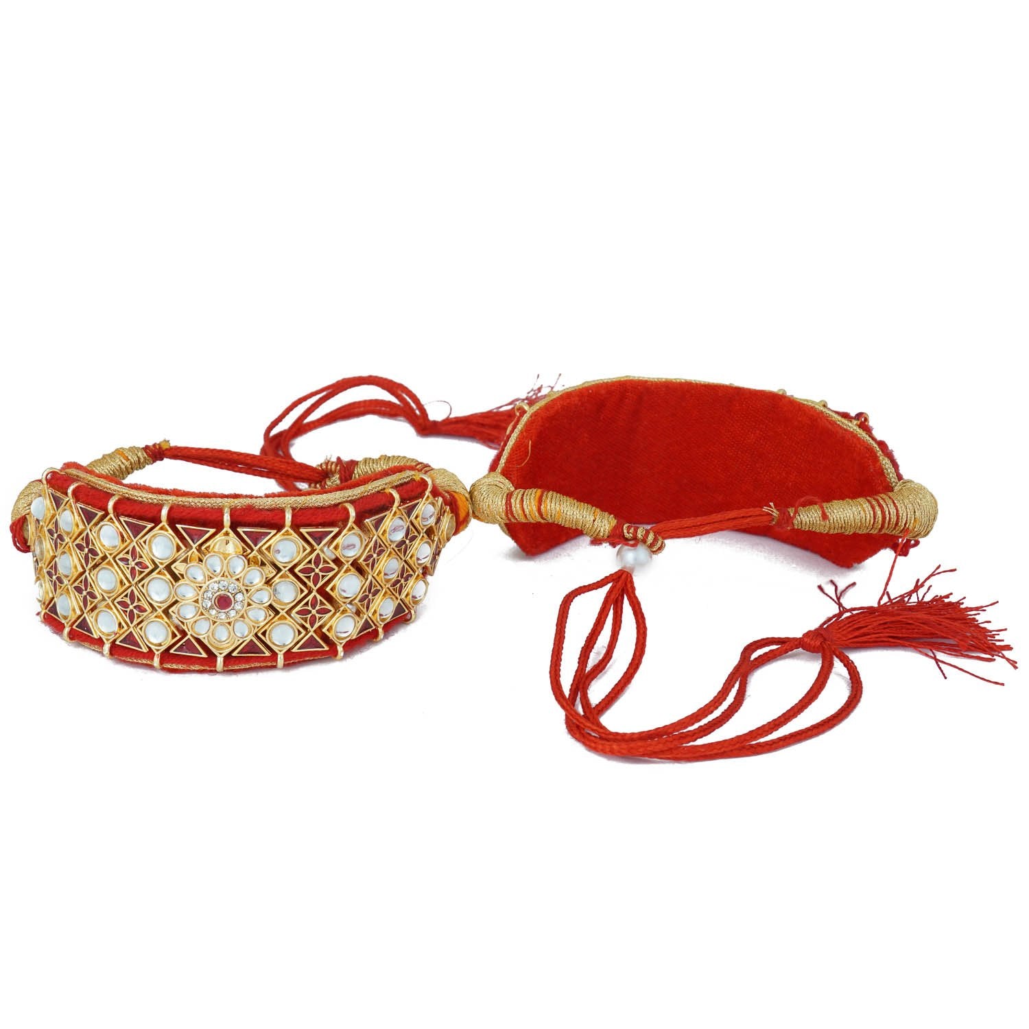 Royal Rajputi Punsi Pocchi Hand Bracelet