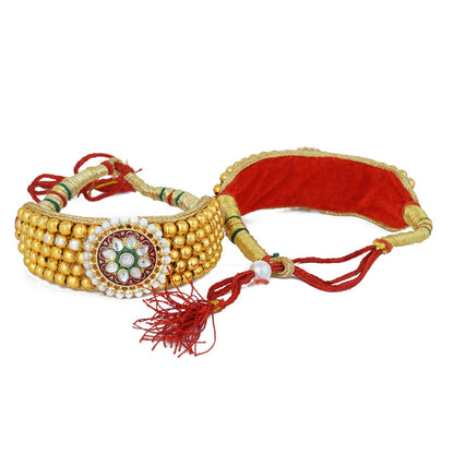 Royal Rajputi Punsi Pocchi Hand Bracelet