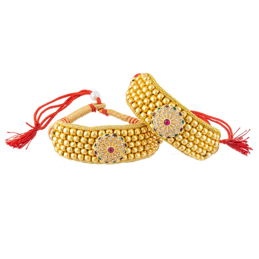 American Diamond studded Punsi/ Pocchi Hand Bracelet