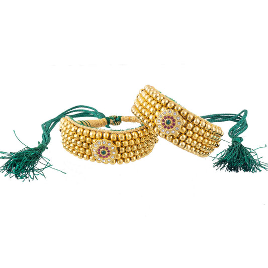 American Diamond studded Punsi/ Pocchi Hand Bracelet