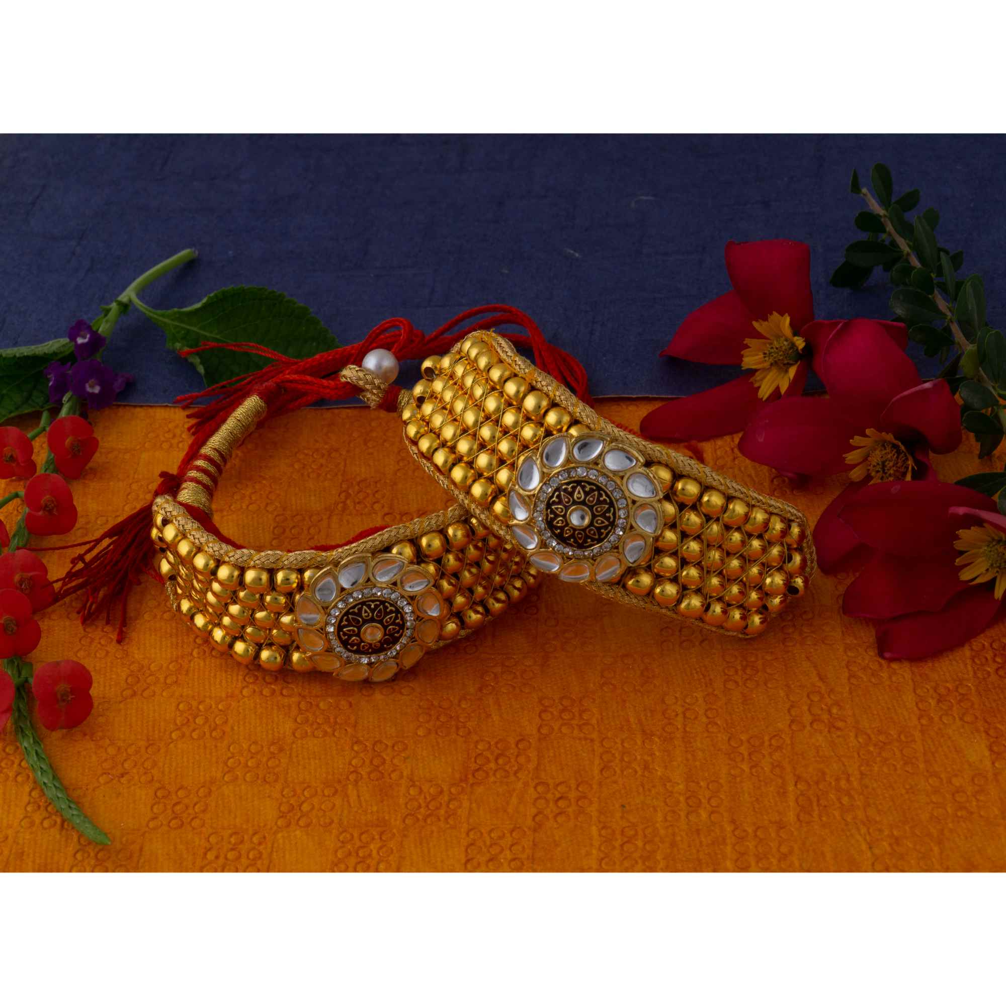 American Diamond studded Punsi/ Pocchi Hand Bracelet