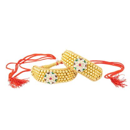 American Diamond studded Punsi/ Pocchi Hand Bracelet