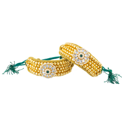 American Diamond studded Punsi/ Pocchi Hand Bracelet