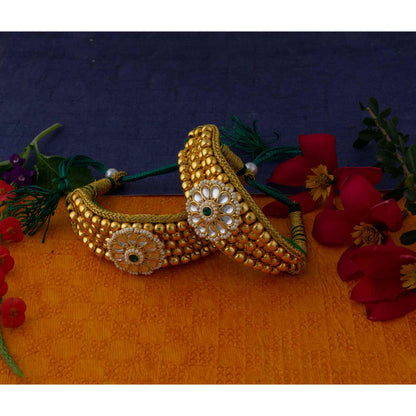 American Diamond studded Punsi/ Pocchi Hand Bracelet