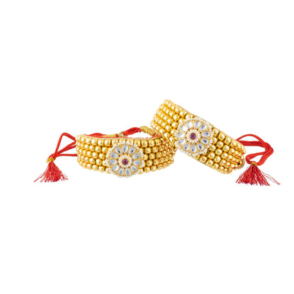 American Diamond studded Punsi/ Pocchi Hand Bracelet