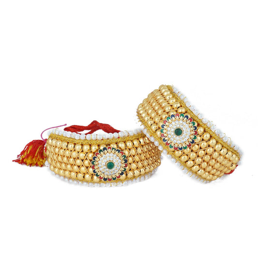 Royal Rajputi Punsi Pocchi Hand Bracelet