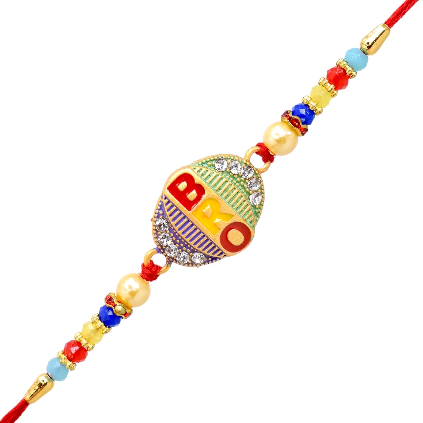 Fancy Matt Finish BRO Rakhi set with Roli Chawal & Card| rakhi for brother and bhabhi  kids| rakhi set of 2 | resin rakhi