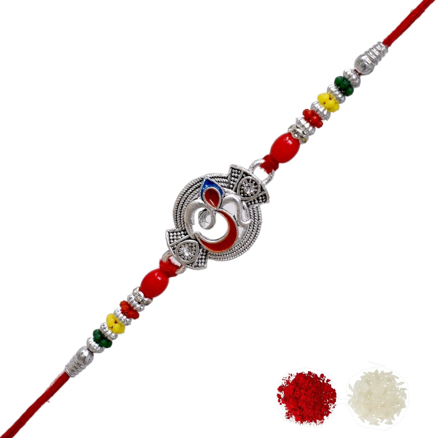 Silver Rakhi Bracelet for brother