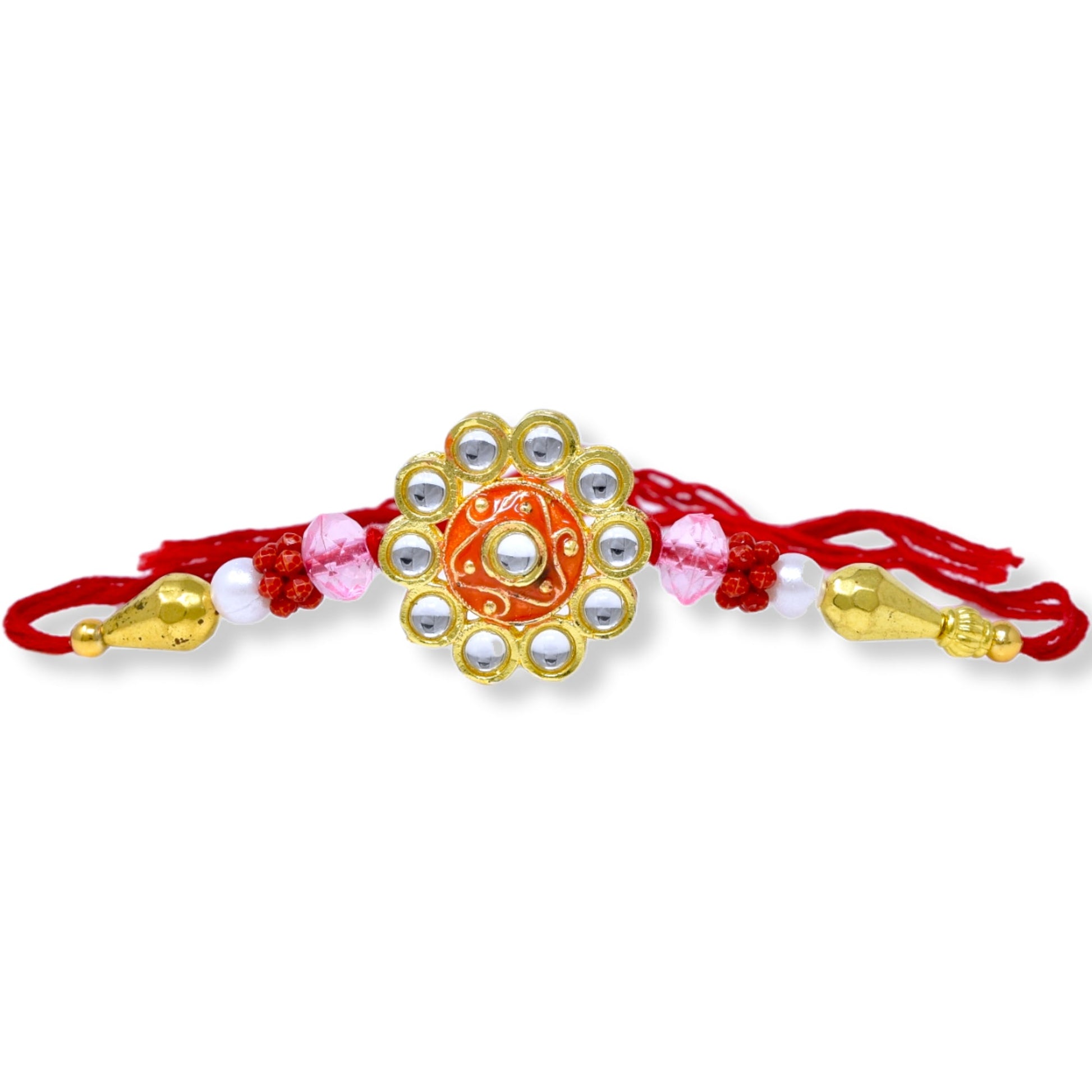 Rakshabandhan Rakhi Brother Bhai Combo Kundan Latest trend