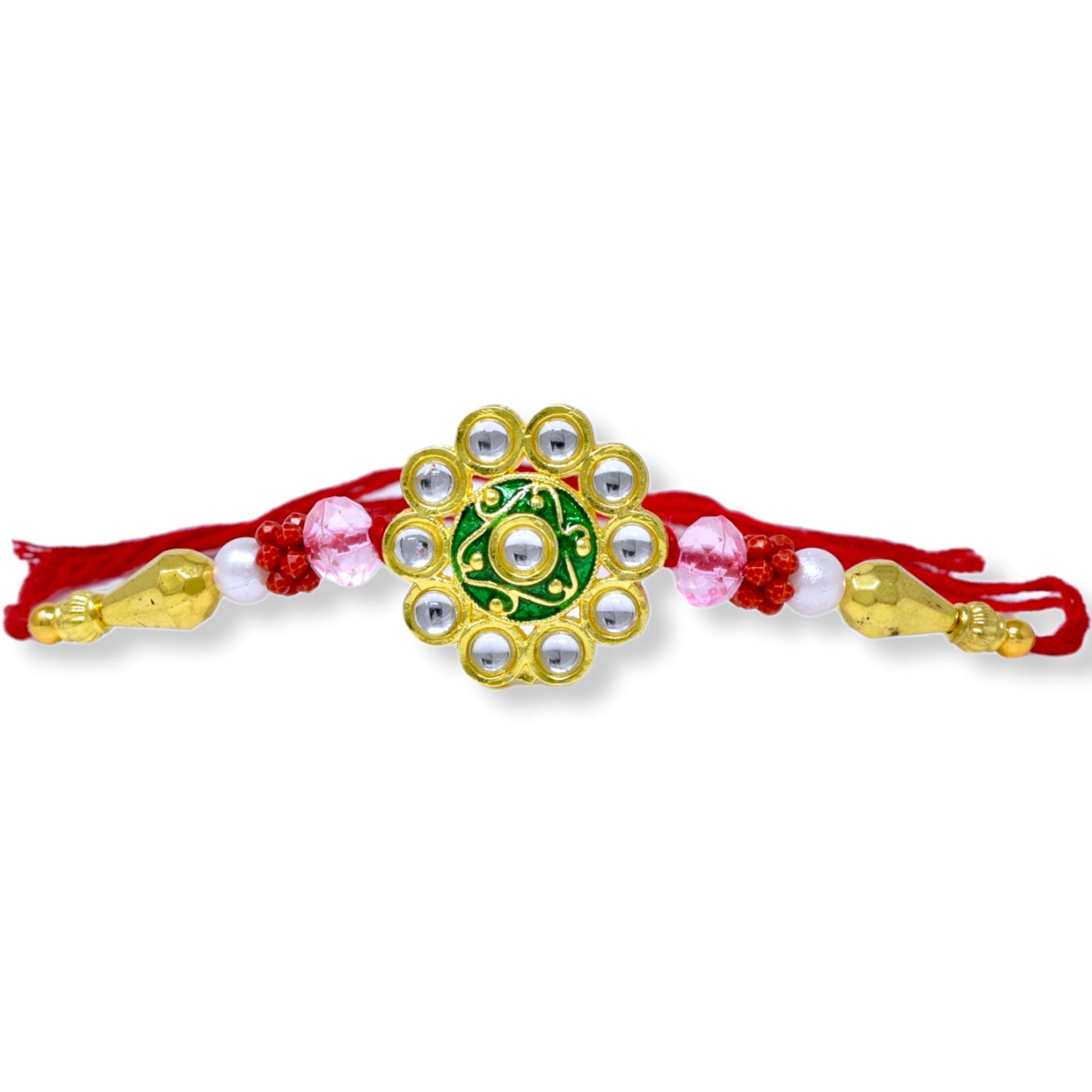 Rakshabandhan Rakhi Brother Bhai Combo Kundan Latest trend