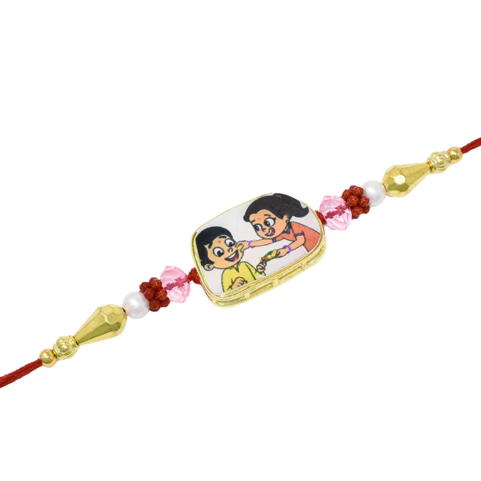 Rakshabandhan Rakhi Brother Bhai Combo Kundan Latest trend