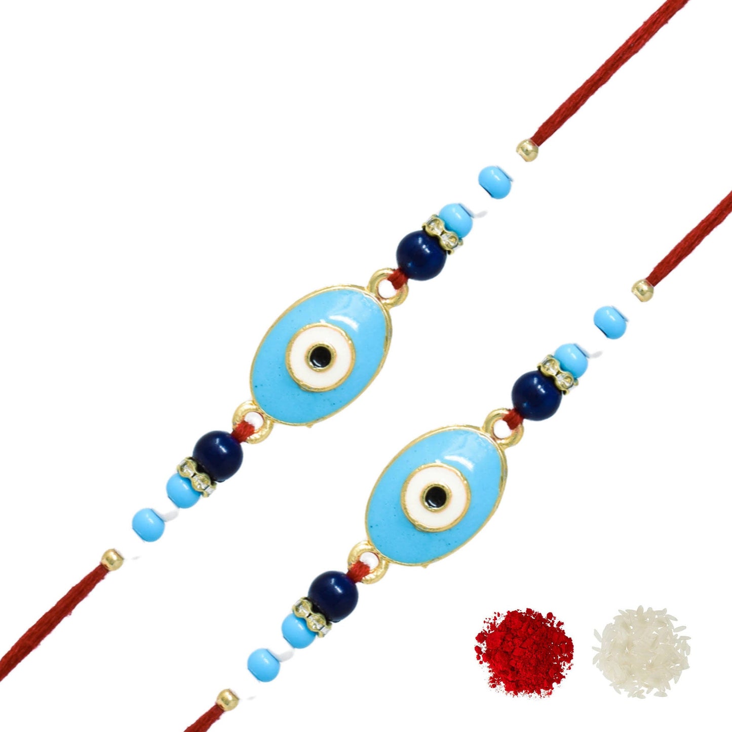 Rakshabandhan Rakhi Brother Bhai Combo Kundan Latest trend