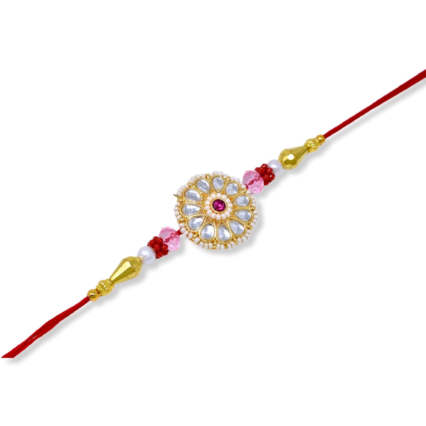 Rakshabandhan Rakhi Brother Bhai Combo Kundan Latest trend